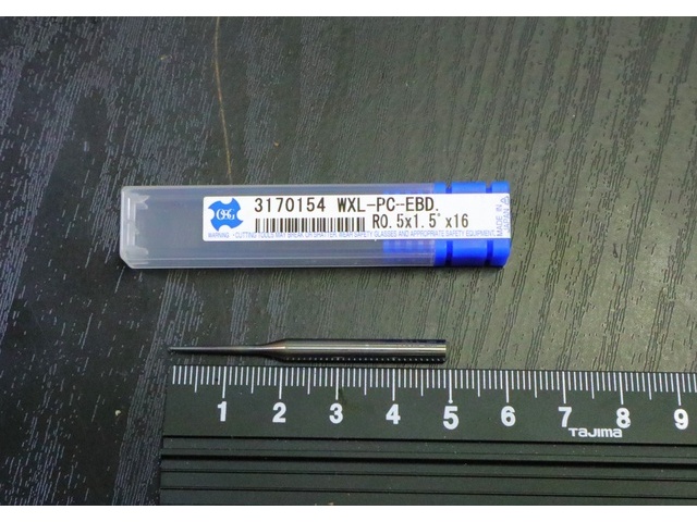 OSG WXL-PC-EBD R0.5×1.5°×16 未使用 エンドミル の画像 1枚目