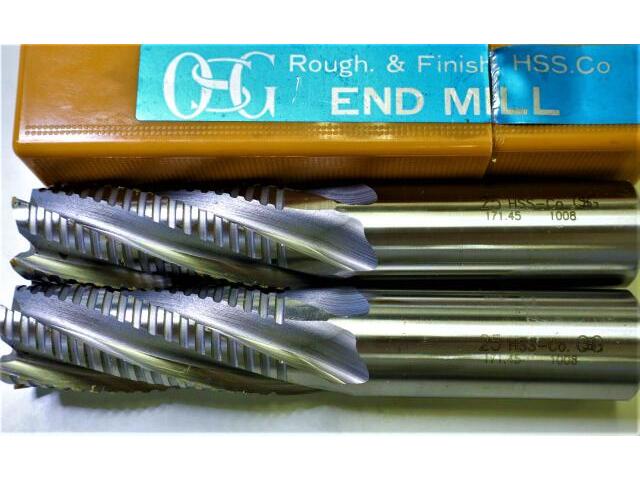OSG ラフアンドフィニッシュ25×2個 未使用 エンドミル の画像 4枚目