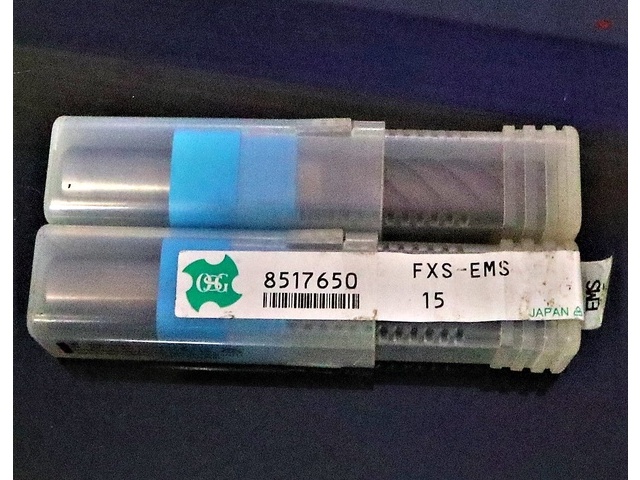 OSG 一山 15 2個 未使用 エンドミル の画像 1枚目