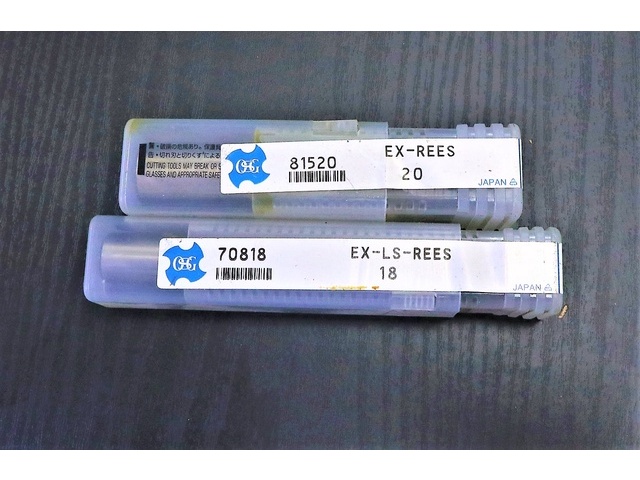 OSG 一山 2個 未使用 エンドミル の画像 1枚目