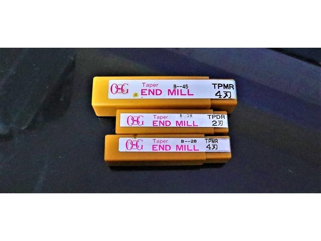 OSG 一山 3個 未使用 End Mill Image 1