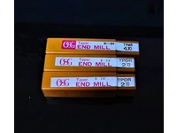 OSG 一山 3個 未使用 End Mill HA-E-1435東京 Image