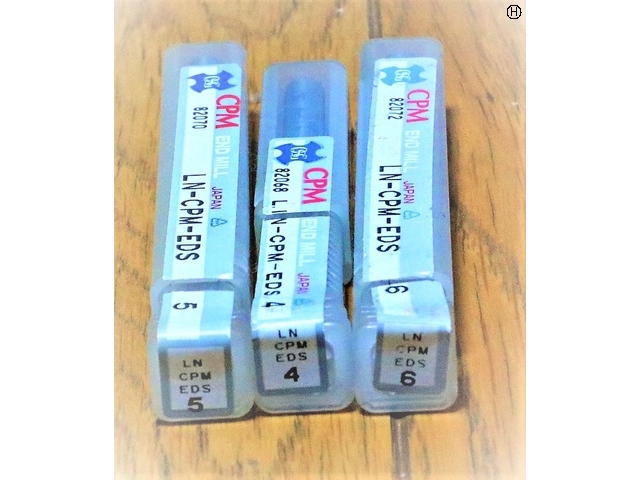 OSG 一山 3個 未使用 エンドミル の画像 2枚目