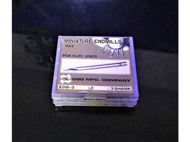 OSG 一山 4個 未使用 End Mill Image 1