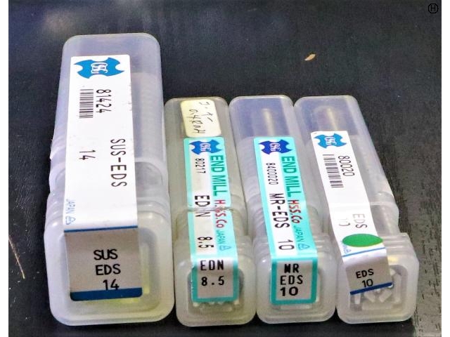 OSG 一山 4個 未使用 エンドミル の画像 2枚目
