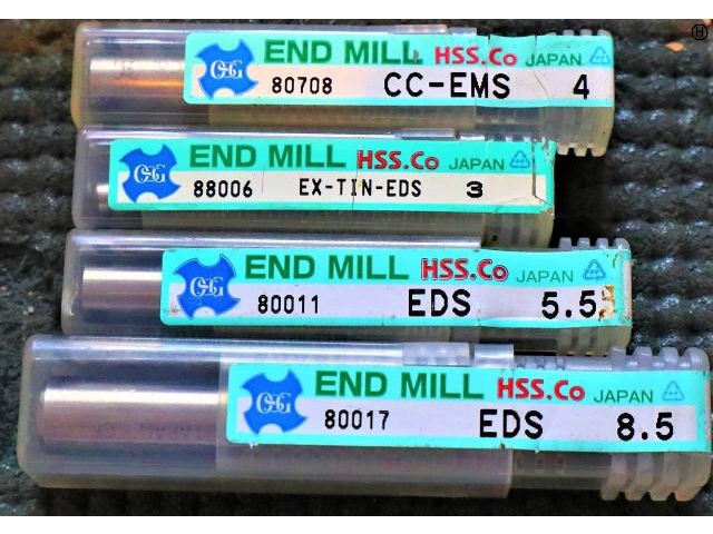 OSG 一山 4個 未使用 End Mill Image 2