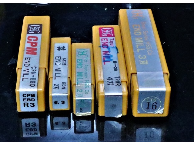 OSG 一山 5個 未使用 エンドミル の画像 2枚目