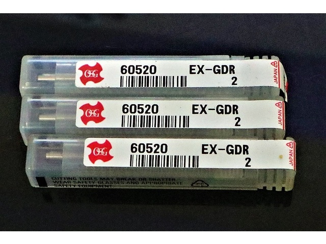 OSG 一山 EX-GDR 2 3個 未使用 エンドミル の画像 1枚目