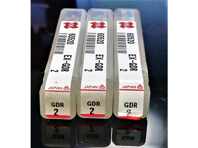 OSG 一山 EX-GDR 2 3個 未使用 エンドミル の画像 2枚目