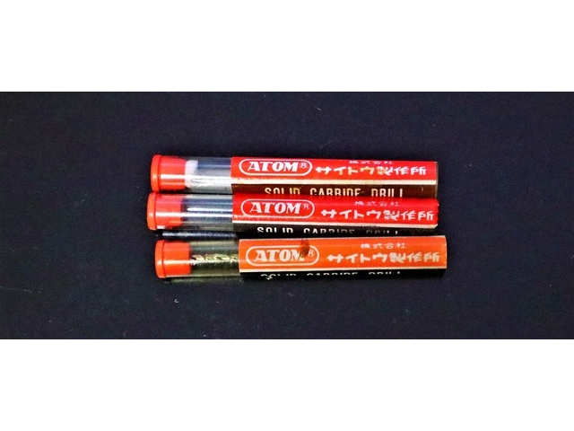 サイトウ製作所 一山 3個 未使用 エンドミル の画像 1枚目