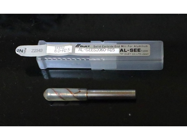 DIJET AL-SEES2060-R25 未使用 End Mill Image 1