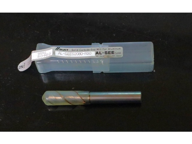 DIJET AL-SEES2080-R80 未使用 End Mill Image 1