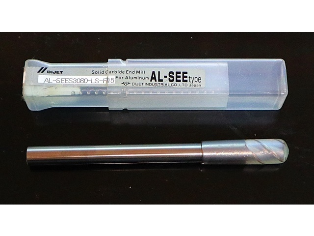 ダイジェット工業 AL-SEES3080-LS-R15 未使用 エンドミル の画像 1枚目