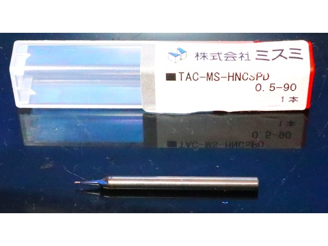 MISUMI CORP TAC-MS-HMCSPD 0.5×90 未使用 End Mill Image 1
