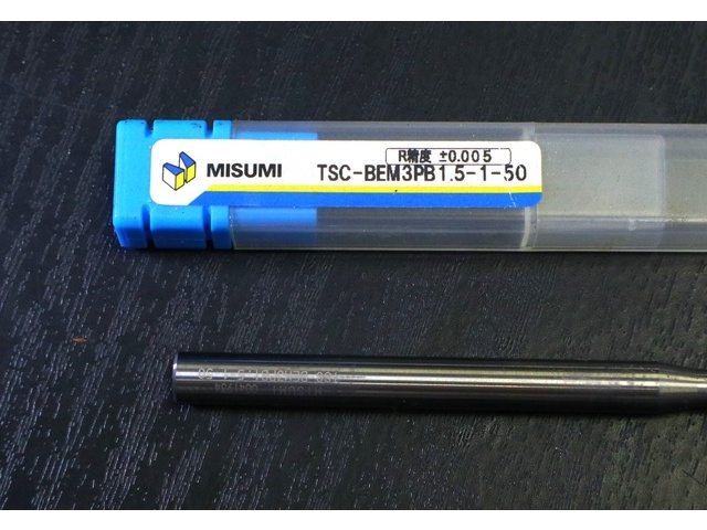 ミスミ TSC-BEM3PB 1.5-1-50 未使用 エンドミル の画像 2枚目