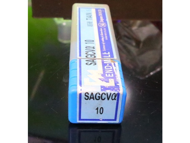 三興製作所 S&K SAGCVα 10 未使用 エンドミル の画像 2枚目