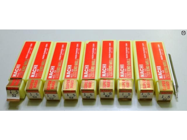 不二越 Nachi 1.5S2 ×10個 未使用 エンドミル の画像 2枚目