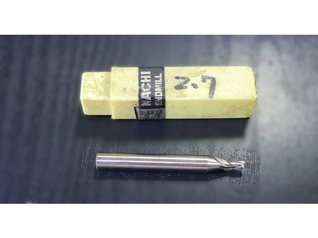 不二越 Nachi 2.7 エンドミル の画像 1枚目