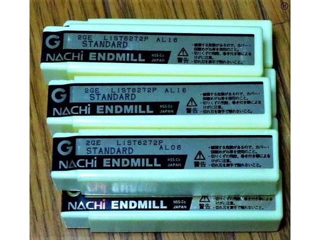 不二越 Nachi 2GE 7 S2 L6272P 7個 未使用 エンドミル の画像 2枚目