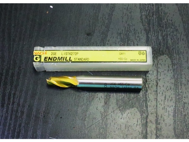 不二越 Nachi 2GE 8S2 L6272P 未使用 エンドミル の画像 1枚目