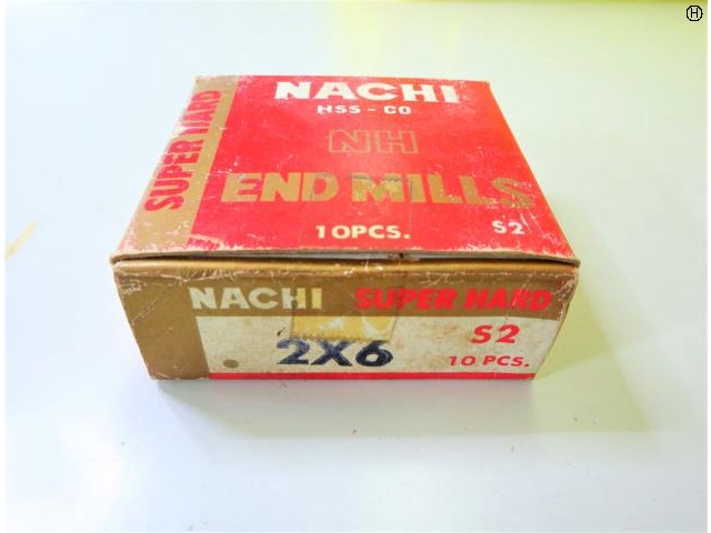 不二越 Nachi 2S2 計8個 エンドミル の画像 2枚目