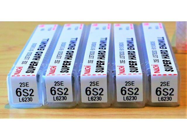不二越 Nachi 2SE 6S2 L6230 5個 未使用 End Mill Image 3