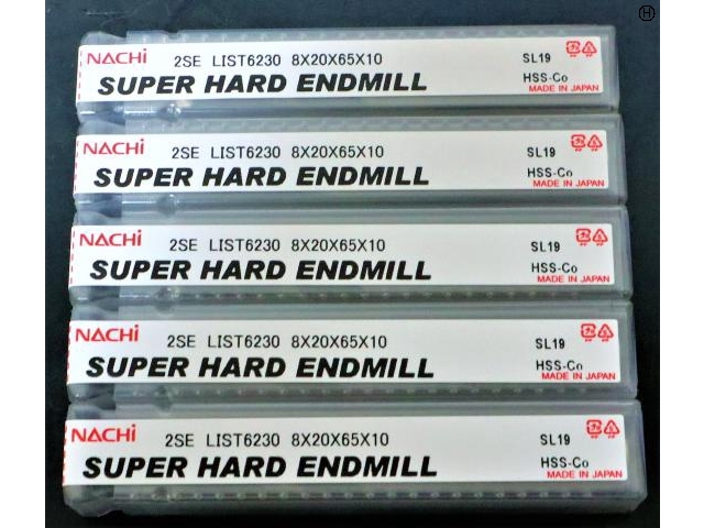不二越 Nachi 2SE 8S2 L6230 5個 未使用 エンドミル の画像 2枚目