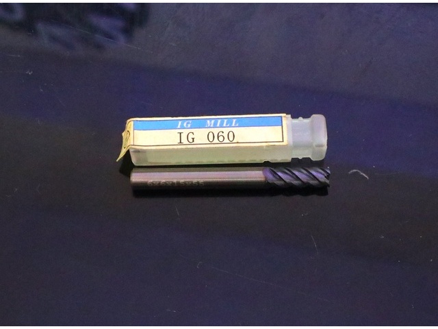 五十嵐工具 IG 060 6×6×15×55 未使用 End Mill Image 1