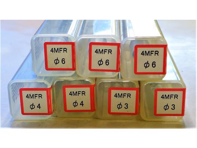 京セラ 4MFR 3×2個4×2個6×3個 未使用 エンドミル の画像 3枚目