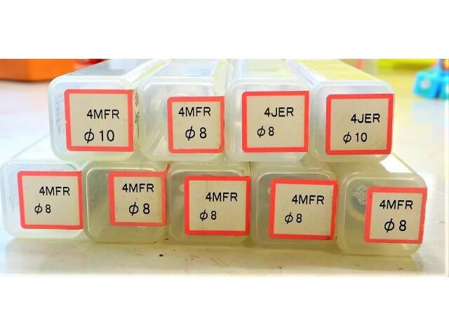 京セラ 4MFR 4JER 8 10 9個 未使用 エンドミル の画像 3枚目