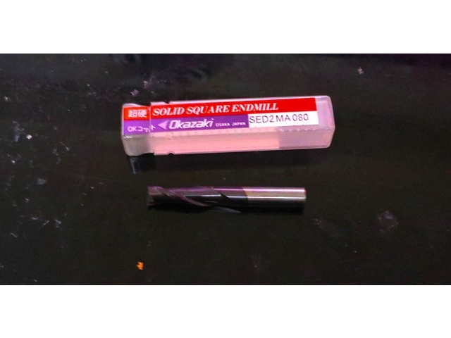 Okazaki Seiko SED2 MA080 未使用 End Mill Image 1