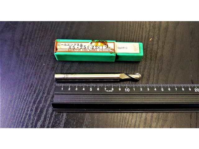 日本工具製作所 R5×25×22×12 未使用 エンドミル の画像 1枚目