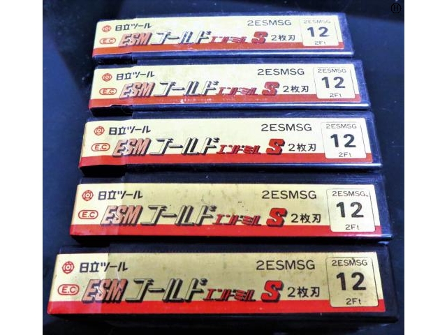 日立ツール 12×5個 未使用 エンドミル の画像 2枚目