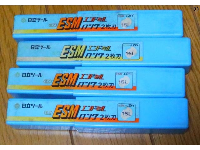 日立ツール 15L 4個 未使用 エンドミル の画像 2枚目