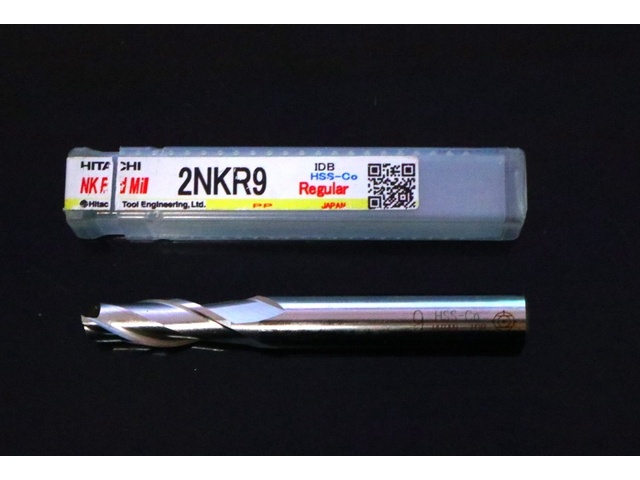 日立ツール 2NKR 9 未使用 エンドミル の画像 1枚目