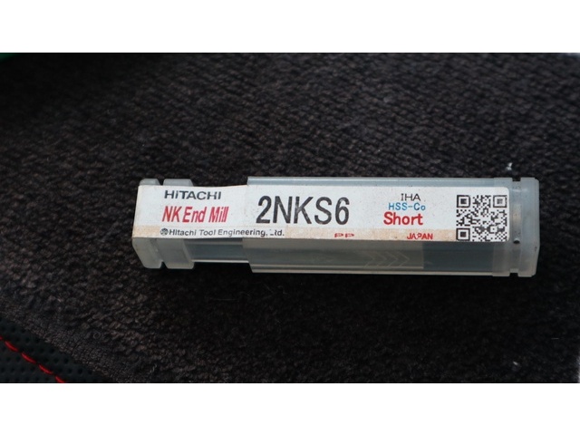 HITACHI TOOL 2NKS 6 Short 未使用 End Mill Image 1