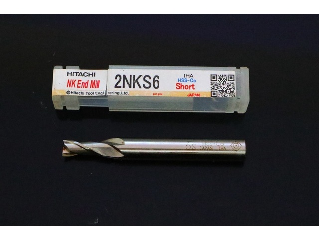 HITACHI TOOL 2NKS 6 未使用 End Mill Image 1
