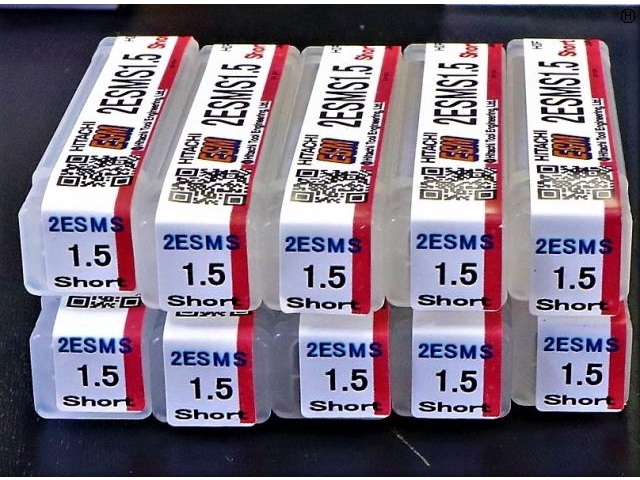 日立ツール 2SU 1 9個 未使用 エンドミル の画像 2枚目