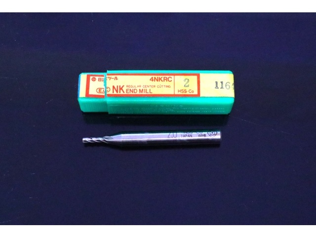 日立ツール 4NKRC 2 未使用 エンドミル の画像 1枚目