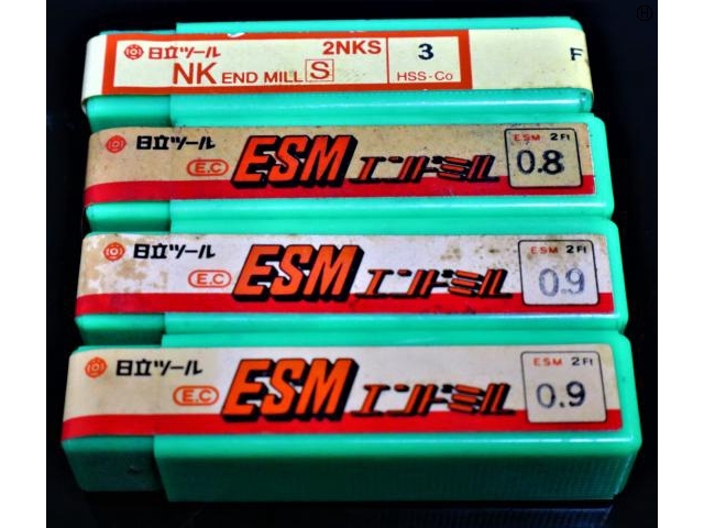 日立ツール 4個 未使用 エンドミル の画像 2枚目