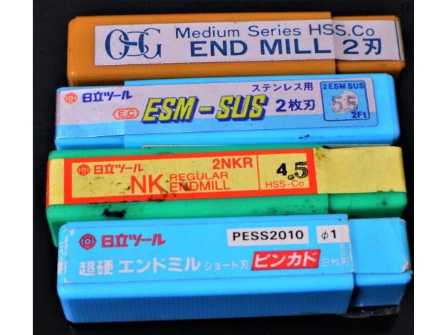 日立ツール 4個 未使用 エンドミル の画像 2枚目