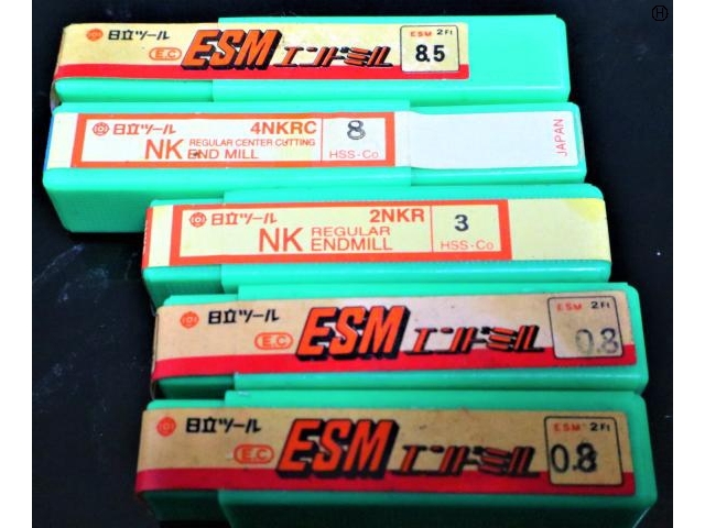 HITACHI TOOL 5個 未使用 End Mill Image 2