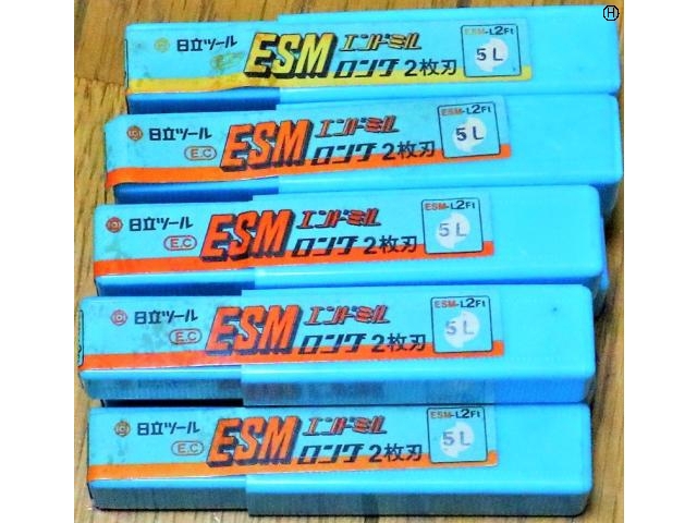 HITACHI TOOL ESM-L2FT 5L 9個 未使用 End Mill Image 2