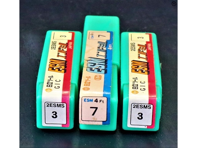 日立ツール 一山 3個 未使用 エンドミル の画像 2枚目
