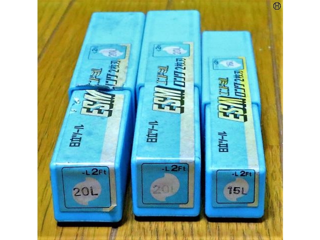 日立ツール 一山 3個 未使用 エンドミル の画像 2枚目