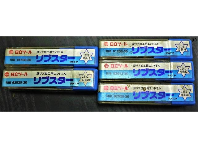 日立ツール 一山 5個 未使用 エンドミル の画像 2枚目
