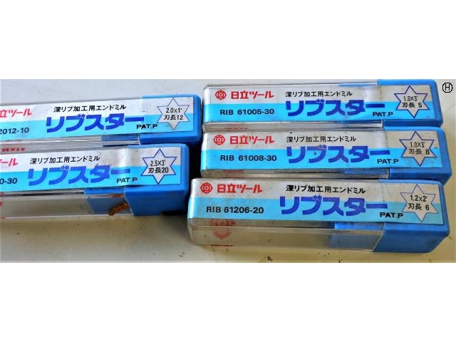 日立ツール 一山 5個 未使用 エンドミル の画像 2枚目