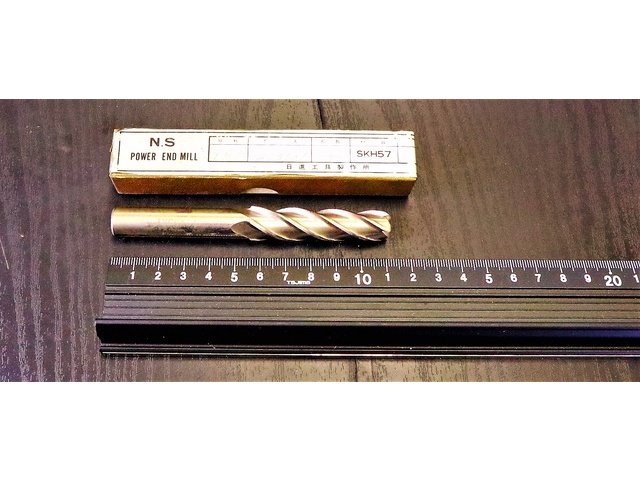 日進工具 NS 12×55×1° 未使用 エンドミル の画像 1枚目