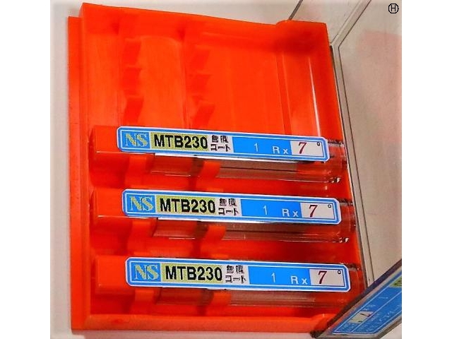 日進工具 NS 1R×7° 3個 未使用 エンドミル の画像 2枚目