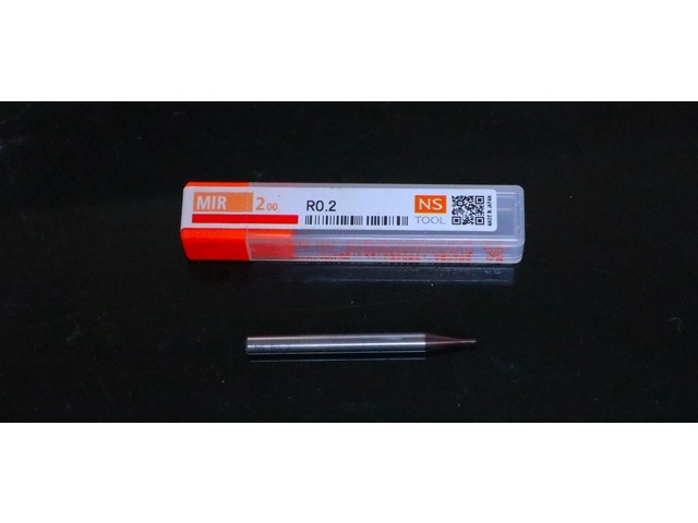日進工具 NS MIR 200 R0.2 未使用 エンドミル の画像 1枚目